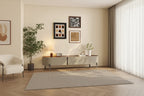 78.7 Leather TV Stand, Modern Entertainment Center with 3 Drawers
