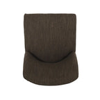 Chaises de salle à manger tapissées (lot de 2) – Gris clair / Marron / Beige / Anthracite