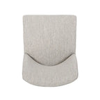 Chaises de salle à manger tapissées (lot de 2) – Gris clair / Marron / Beige / Anthracite
