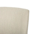 Chaises de salle à manger tapissées (lot de 2) – Gris clair / Marron / Beige / Anthracite