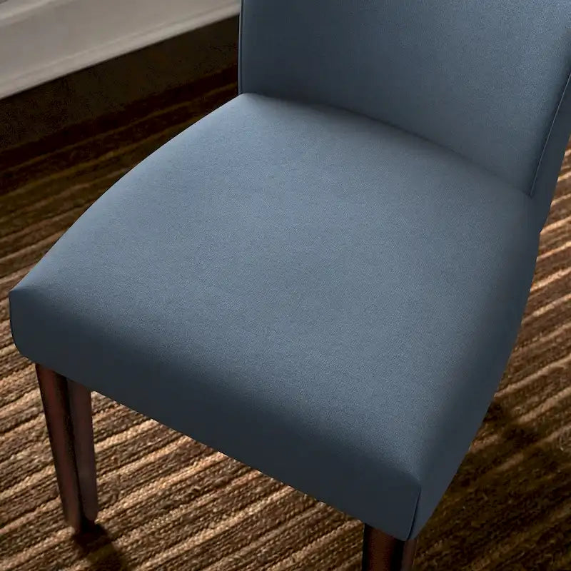 Chaises de salle à manger Parson rembourrées beige/anthracite/gris, lot de 2