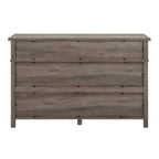 Commode à 6 tiroirs – Fumé / Crème / Chêne blanc / Gris délavé