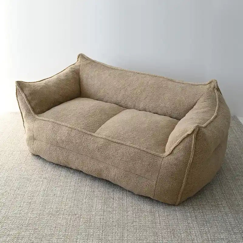 Canapé poire kaki – Simple / Ottoman / Causeuse