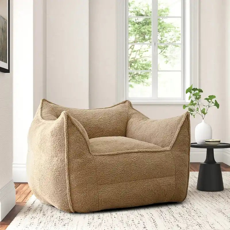 Canapé poire kaki – Simple / Ottoman / Causeuse