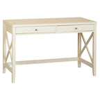 Bureau à tiroirs X-Side une personne noir / blanc antique