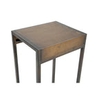 Tables d'appoint gigognes en métal doré, lot de 3