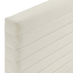 Tête de lit en velours capitonné - Grand lit/Très grand lit, 1-2 personnes | Bleu nuit / Rose / Vieux rose / Gris / Blanc / Ivoire