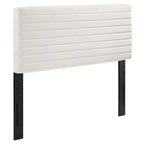 Tête de lit en velours capitonné - Grand lit/Très grand lit, 1-2 personnes | Bleu nuit / Rose / Vieux rose / Gris / Blanc / Ivoire