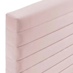 Tête de lit en velours capitonné - Grand lit/Très grand lit, 1-2 personnes | Bleu nuit / Rose / Vieux rose / Gris / Blanc / Ivoire