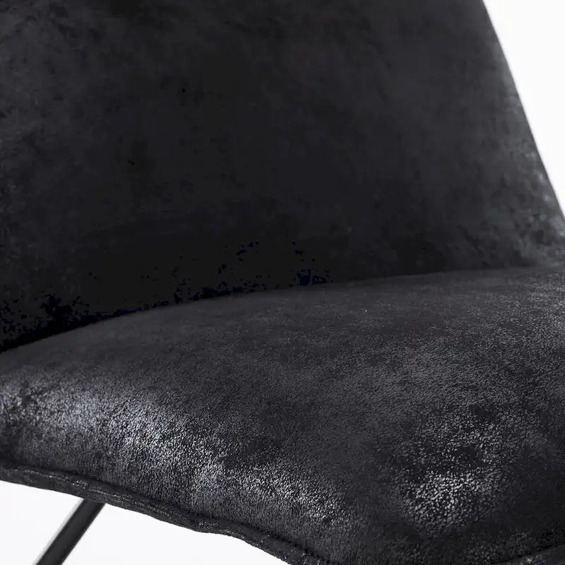 Fauteuil d'appoint en similicuir orange/blanc/noir avec dossier réglable, une place