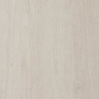 Table basse ronde, grain noir / chêne gris vieilli / aulne blanc, piètement en X, pour 1 personne