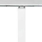 Console et table à manger extensibles 2-en-1, 4 à 8 places | Blanc / Naturel / Marbre / Noyer / Gris