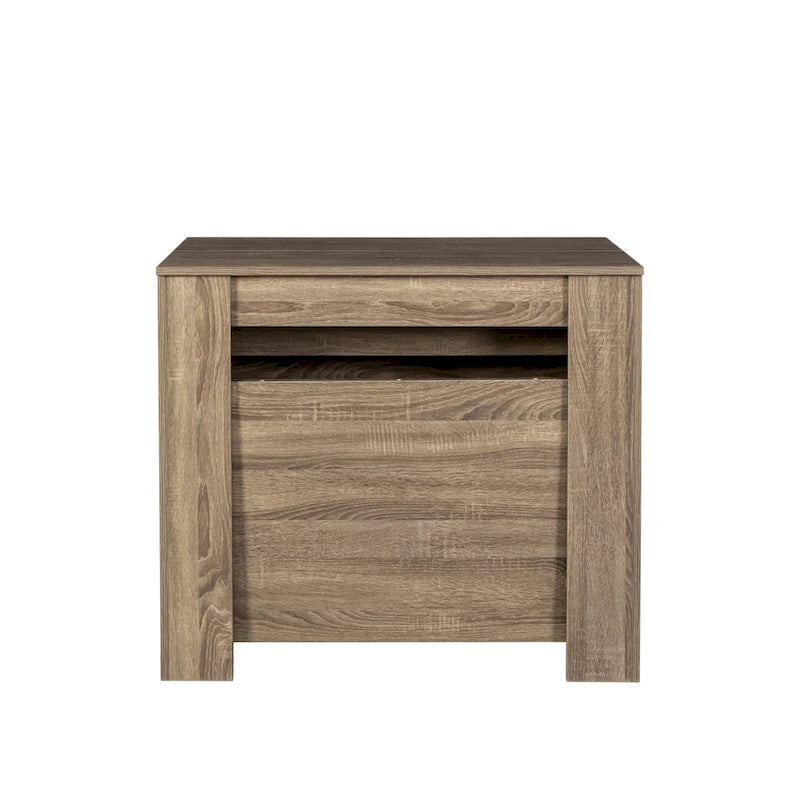 Console et table à manger extensibles 2-en-1, 4 à 8 places | Blanc / Naturel / Marbre / Noyer / Gris